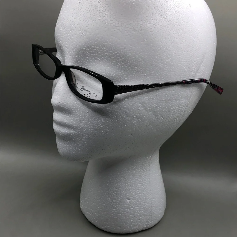 VERA BRADLEY Jill Boysenberry Glasses Frames 50-16-130 Oval Elongated NEW